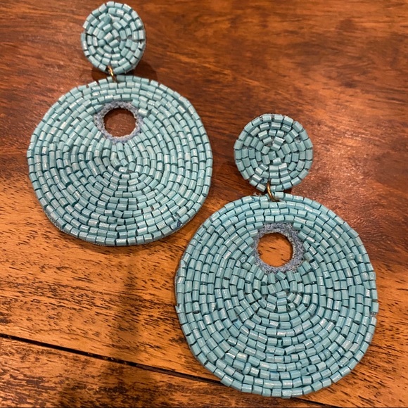 Anthropologie Jewelry - Turquoise Earrings